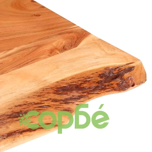 Плот за баня, акация масив, 80x52x3,8 см ➤ топ цена ➤ sorbe.bg