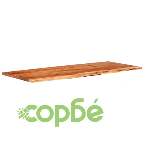 Плот за баня, акация масив, 140x52x2,5 см ➤ топ цена ➤ sorbe.bg