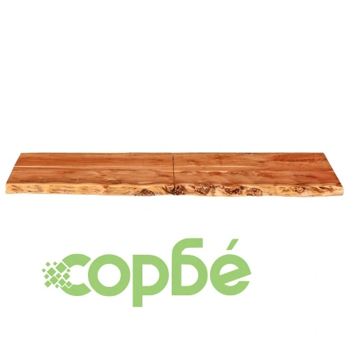 Плот за баня, акация масив, 140x52x3,8 см ➤ топ цена ➤ sorbe.bg