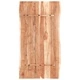 Плот за маса, акациево дърво масив, 118x(50-60)x3,8 cм
