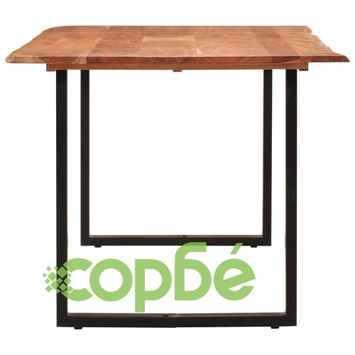 Трапезна маса, 180x90x76 см, акация масив ➤ топ цена ➤ sorbe.bg