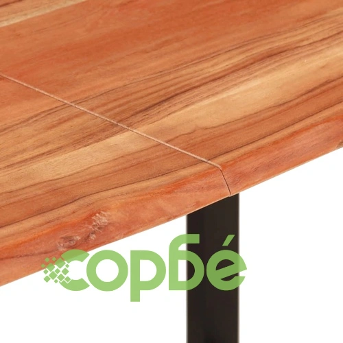 Трапезна маса, 140x70x76 см, акациево дърво масив ➤ топ цена ➤ sorbe.bg