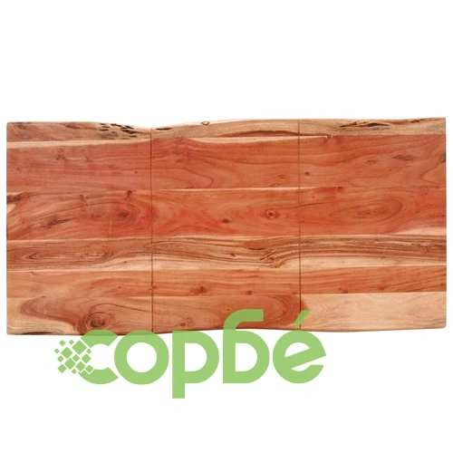 Трапезна маса, 140x70x76 см, акациево дърво масив ➤ топ цена ➤ sorbe.bg