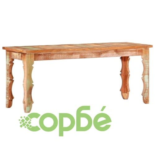 Пейка, 110х35х45 см, регенерирано дърво масив ➤ топ цена ➤ sorbe.bg