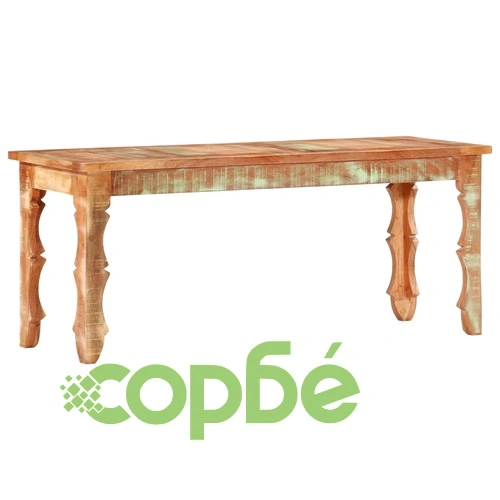 Пейка, 110х35х45 см, регенерирано дърво масив ➤ топ цена ➤ sorbe.bg