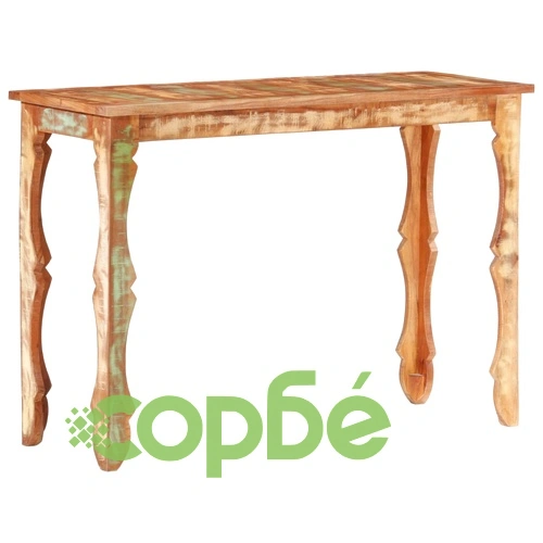 Конзолна маса 110x40x76 см масивно регенерирано дърво ➤ топ цена ➤ sorbe.bg