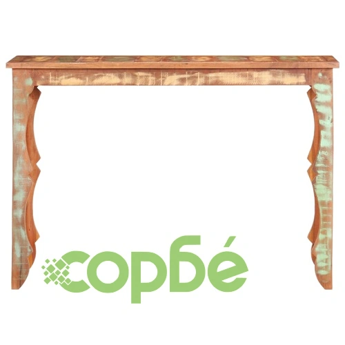 Конзолна маса 110x40x76 см масивно регенерирано дърво ➤ топ цена ➤ sorbe.bg