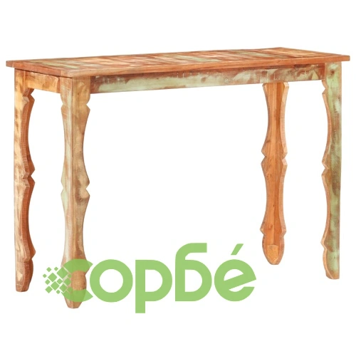 Конзолна маса 110x40x76 см масивно регенерирано дърво ➤ топ цена ➤ sorbe.bg