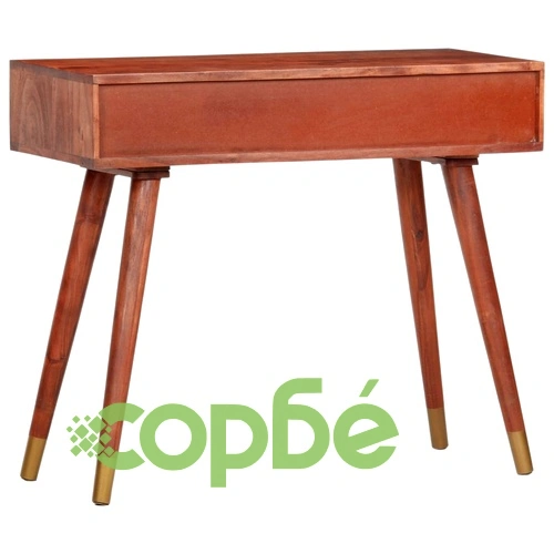 Конзолна маса, 90x35x76 cм, акация масив ➤ топ цена ➤ sorbe.bg