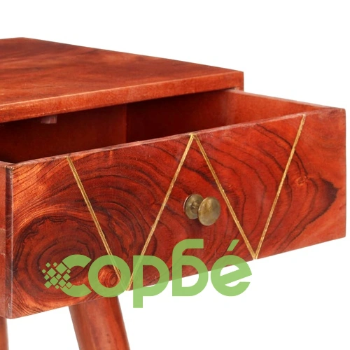 Конзолна маса, 90x35x76 cм, акация масив ➤ топ цена ➤ sorbe.bg