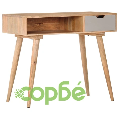 Конзолна маса, 89x44x76 cм, манго масив ➤ топ цена ➤ sorbe.bg