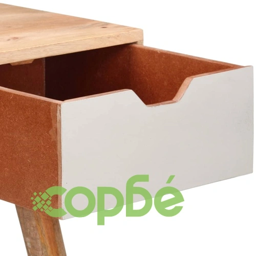 Конзолна маса, 89x44x76 cм, манго масив ➤ топ цена ➤ sorbe.bg