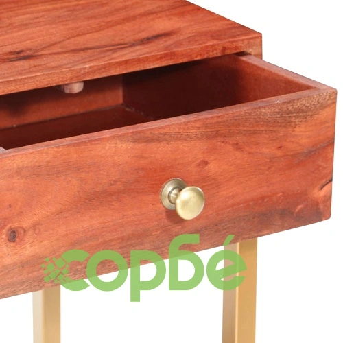 Конзолна маса, 60x30x75 cм, акация масив ➤ топ цена ➤ sorbe.bg