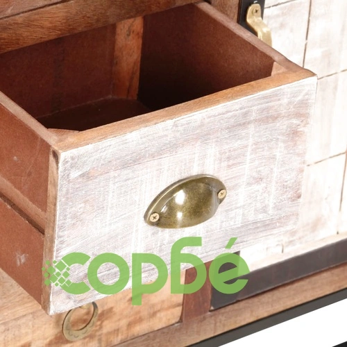 Бюфет, 60x30x70 см, регенерирано дърво масив ➤ топ цена ➤ sorbe.bg