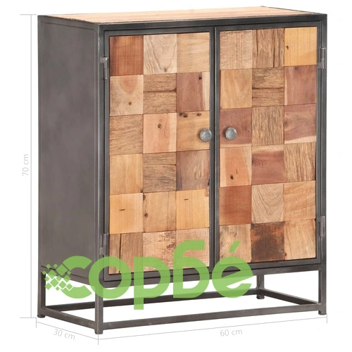 Бюфет, 60x30x70 см, регенерирано дърво масив  ➤ топ цена ➤ sorbe.bg