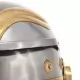 Римски военен шлем, антична реплика, ЛАРП, сребрист, стомана