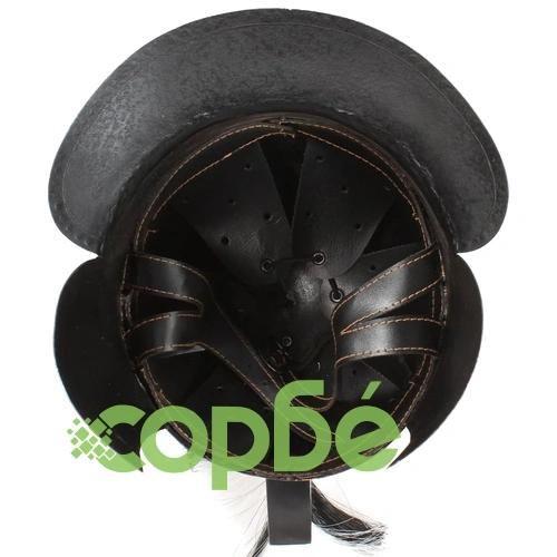 Гръцки военен шлем, антична реплика, ЛАРП, цвят мед, стомана ➤ топ цена ➤ sorbe.bg