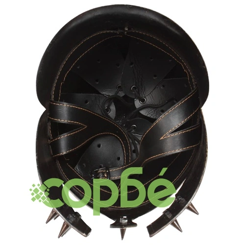 Гръцки военен шлем антична реплика ЛАРП месингов цвят стомана ➤ топ цена ➤ sorbe.bg