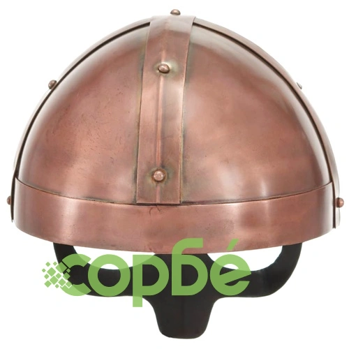 Викингски шлем, антична реплика, ЛАРП, цвят мед, стомана ➤ топ цена ➤ sorbe.bg
