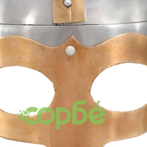 Викингски шлем, антична реплика, ЛАРП, сребрист, стомана ➤ топ цена ➤ sorbe.bg