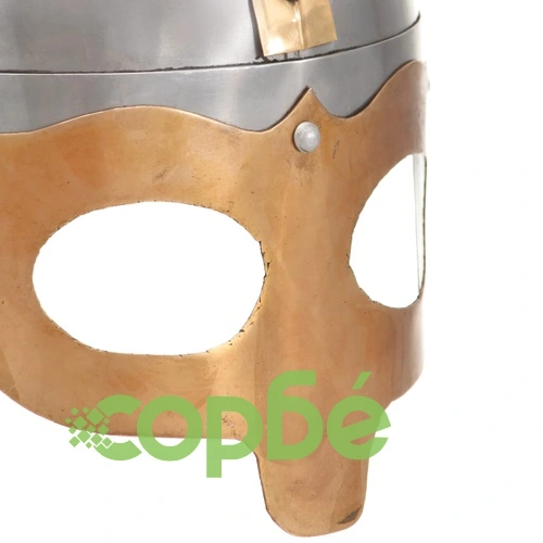 Викингски шлем, антична реплика, ЛАРП, сребрист, стомана ➤ топ цена ➤ sorbe.bg