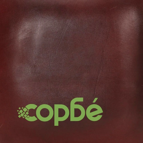 Бар табуретки, 4 бр, бели, естествена кожа ➤ топ цена ➤ sorbe.bg