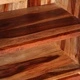 Висок шкаф, 50x30x108 см, акациево дърво масив
