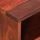 ТВ шкаф, 80x30x42 cм, шишамово дърво масив