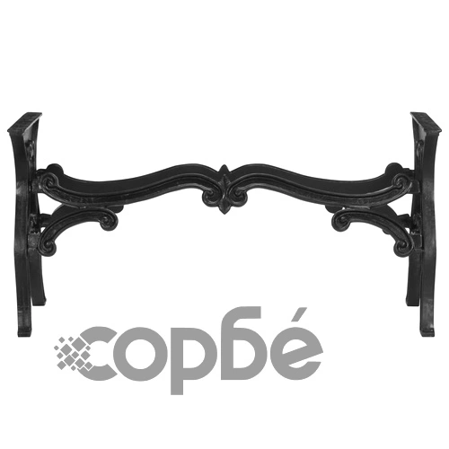 Крака за трапезна маса, 150x60x72 см, чугун ➤ топ цена ➤ sorbe.bg