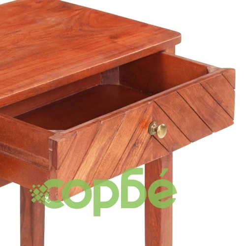 Конзолен шкаф, 110x40x76 см, акациево дърво масив ➤ топ цена ➤ sorbe.bg