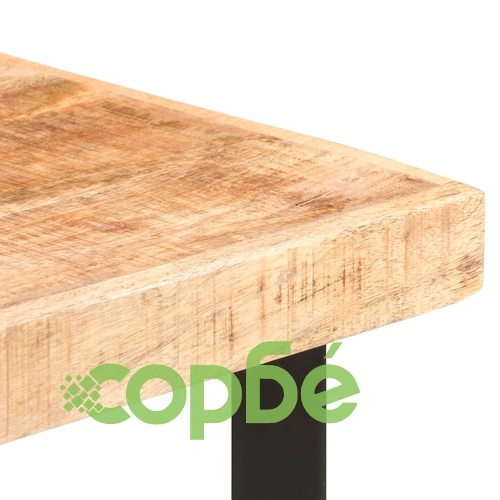 Бар маса, 60x60x107 cм, груба мангова дървесина ➤ топ цена ➤ sorbe.bg