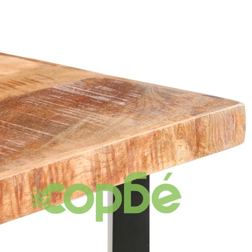 Бар маса, 120x58x107 cм, груба мангова дървесина ➤ топ цена ➤ sorbe.bg