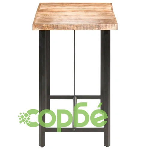 Бар маса, 180x70x107 cм, груба мангова дървесина ➤ топ цена ➤ sorbe.bg