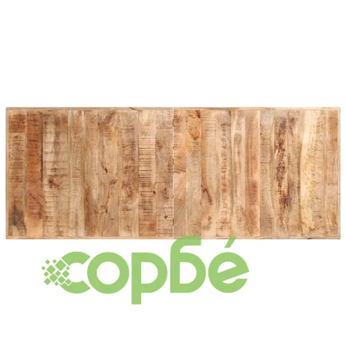 Бар маса, 180x70x107 cм, груба мангова дървесина ➤ топ цена ➤ sorbe.bg