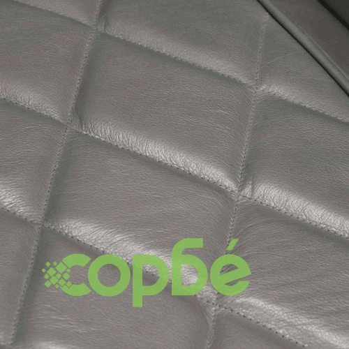 Фотьойл, сив, естествена козя кожа ➤ топ цена ➤ sorbe.bg
