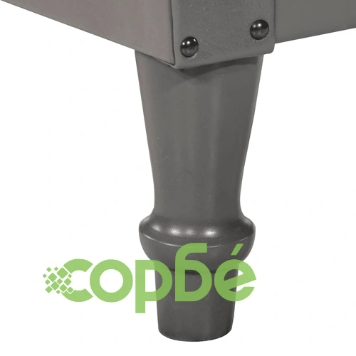 Фотьойл, сив, естествена козя кожа ➤ топ цена ➤ sorbe.bg