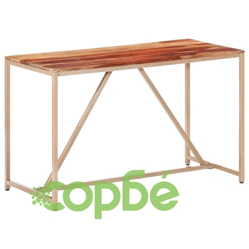 Трапезна маса 120x60x76 см масивно дърво ➤ топ цена ➤ sorbe.bg