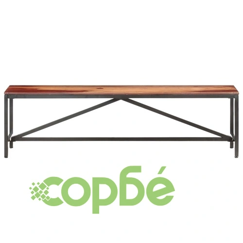 Пейка, 160 см, шишамова дървесина масив ➤ топ цена ➤ sorbe.bg