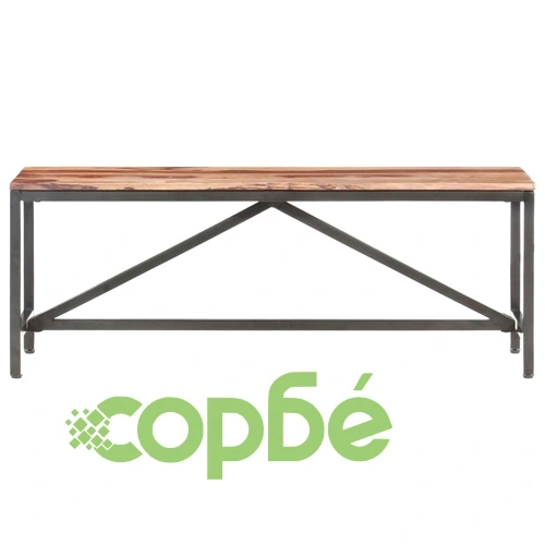 Пейка, 120 см, шишамова дървесина масив ➤ топ цена ➤ sorbe.bg