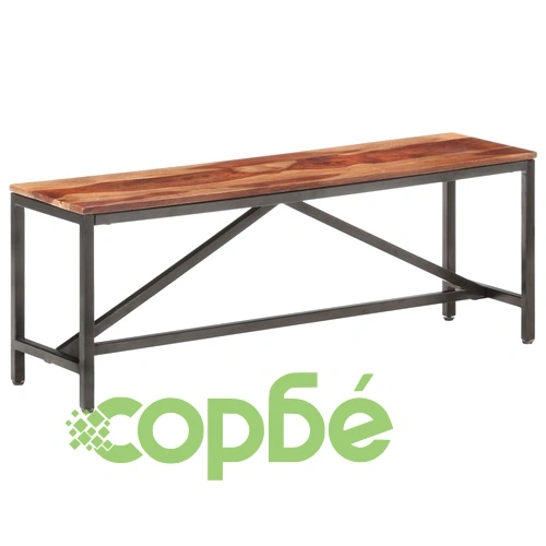 Пейка, 120 см, шишамова дървесина масив ➤ топ цена ➤ sorbe.bg