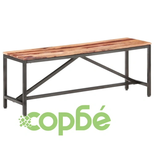 Пейка, 120 см, шишамова дървесина масив ➤ топ цена ➤ sorbe.bg