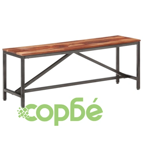 Пейка, 120 см, шишамова дървесина масив ➤ топ цена ➤ sorbe.bg