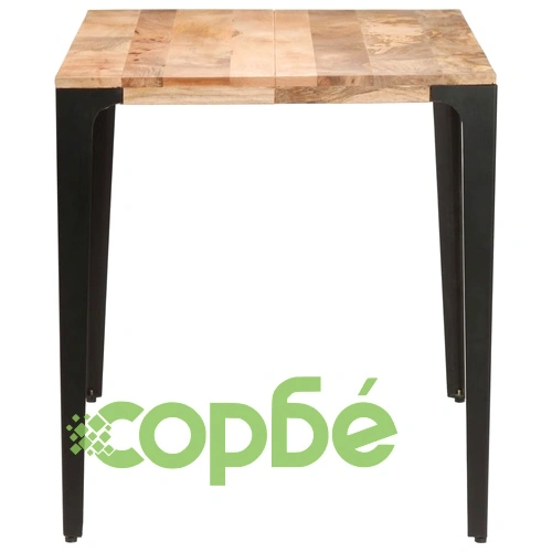 Трапезна маса, 140x70x76 cм, мангово дърво масив ➤ топ цена ➤ sorbe.bg