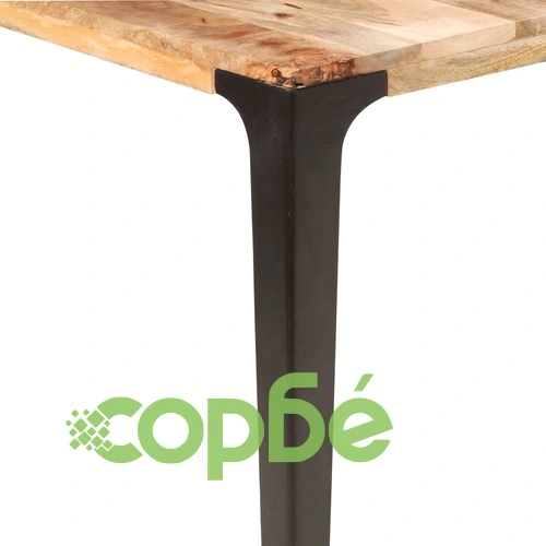 Трапезна маса, 180x90x76 cм, мангово дърво масив ➤ топ цена ➤ sorbe.bg