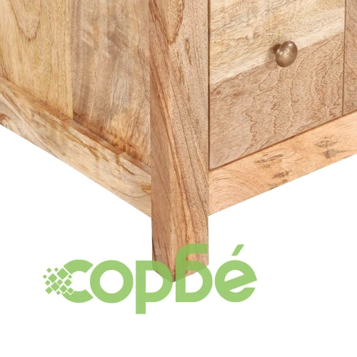 Страничен шкаф, 60x35x75 см, мангово дърво масив ➤ топ цена ➤ sorbe.bg