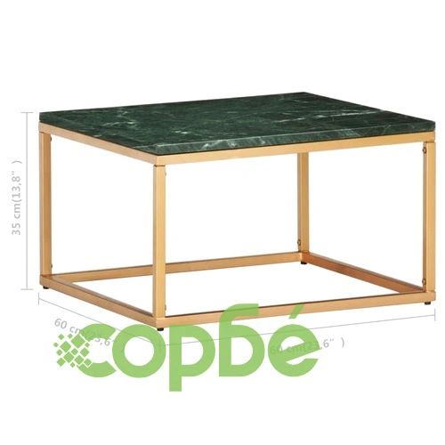 Кафе маса зелена 60x60x35 см естествен камък мраморна текстура на топ цена от sorbe.bg Кафе маса зелена 60x60x35 см естествен камък мраморна текстура ➤ топ цена ➤ sorbe.bg