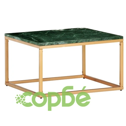 Кафе маса зелена 60x60x35 см естествен камък мраморна текстура на топ цена от sorbe.bg Кафе маса зелена 60x60x35 см естествен камък мраморна текстура ➤ топ цена ➤ sorbe.bg