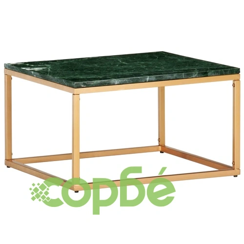 Кафе маса зелена 60x60x35 см естествен камък мраморна текстура на топ цена от sorbe.bg Кафе маса зелена 60x60x35 см естествен камък мраморна текстура ➤ топ цена ➤ sorbe.bg