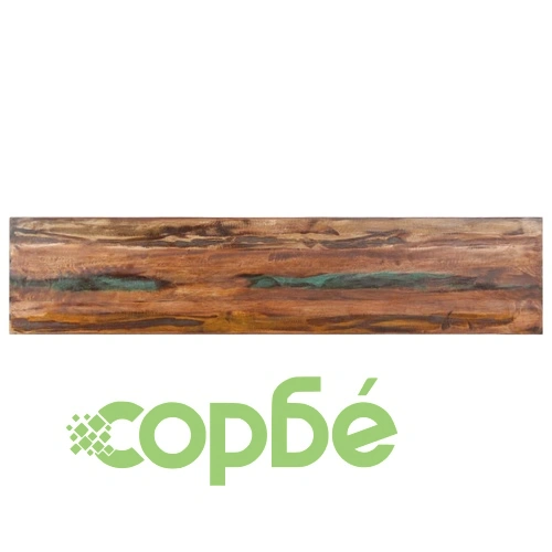 Пейка, 160 см, регенерирана дървесина масив и стомана ➤ топ цена ➤ sorbe.bg