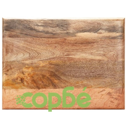 Поставка за списания 40x30x50 см мангово дърво масив и стомана ➤ топ цена ➤ sorbe.bg